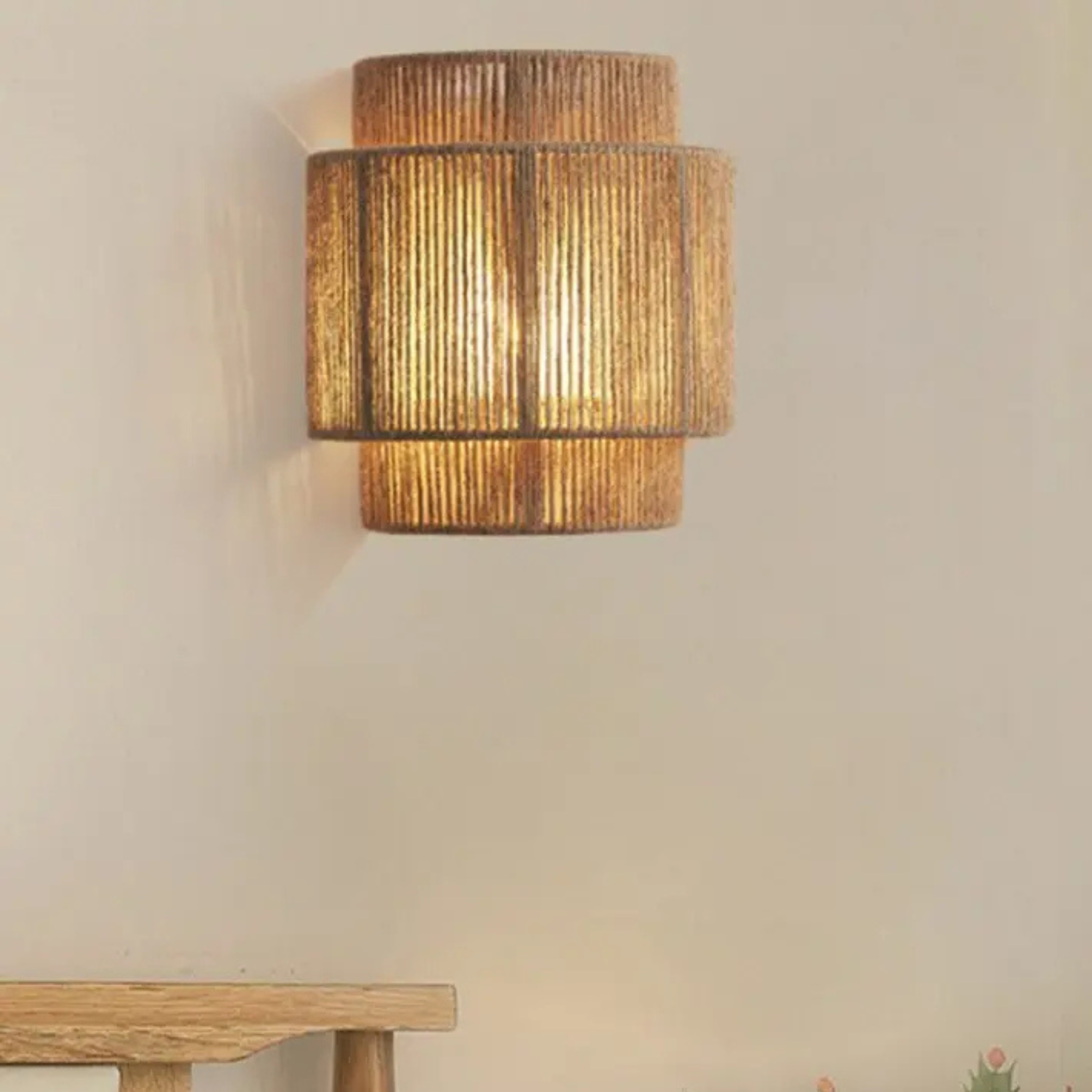 Jute Wall Lamp LP-16